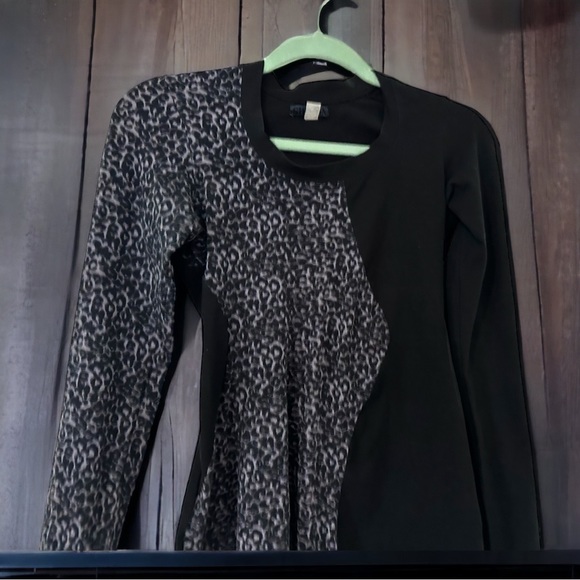 Fabulous Shenan leopard print blk/white (M) Made in USA - Picture 3 of 6